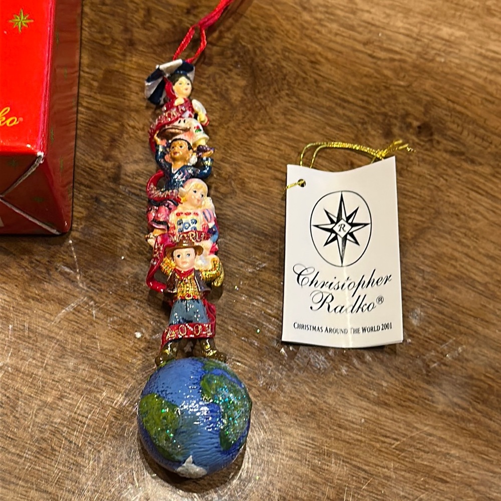 Christmas Around the World 2001 - Christopher Radko Ornament